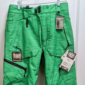 Mens Medium 686 NWT Snowboarding Pants